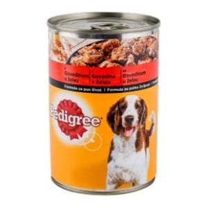 PEDIGREE hrana za pse adult govedina u želeu konzerva 400g slide slika