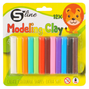 Plastelin S-LINE 12kom slide slika