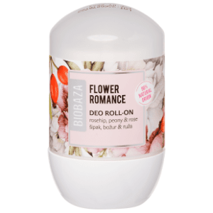 Roll-on BIOBAZA Flower romance šipak božur i ruža 50ml slide slika