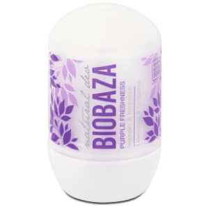 Roll-on BIOBAZA Purple freshness lavanda bergamot 50ml slide slika