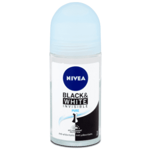 Roll-on NIVEA Black & white invisible pure 50ml slide slika