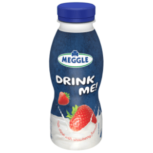 Voćni jogurt MEGGLE drink me! jagoda 330g slide slika