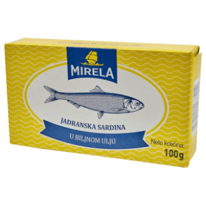 Sardina MIRELA u biljnom ulju 100g slide slika