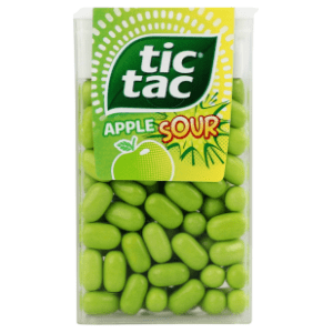 Bomboni TIC TAC apple sour 54g slide slika