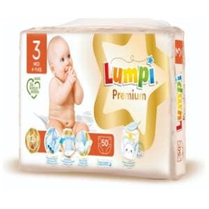 LUMPI pelene premium 3 midi 50kom slide slika