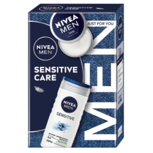 NIVEA MEN set sensitive care (gel za tuširanje i krema) slide slika