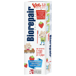 Pasta BIOREPAIR Kids jagoda 0-6g 50ml slide slika