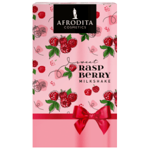 AFRODITA set Raspberry milkshake (mlijeko i maslac za tijelo) slide slika