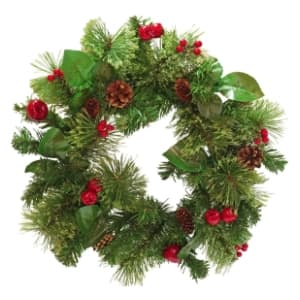 Dekoracija za vrata vijenac 41-121000 30cm slide slika