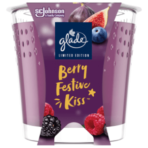 Svijeća GLADE berry festive kiss 129g slide slika