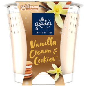 Svijeća GLADE vanilla cream cookies 129g slide slika