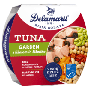Tuna salata DELAMARIS Garden grah slanutak 170g slide slika