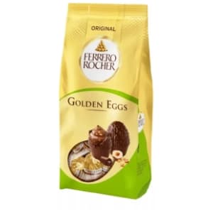 Bombonijera FERRERO ROCHER Golden eggs 90g slide slika
