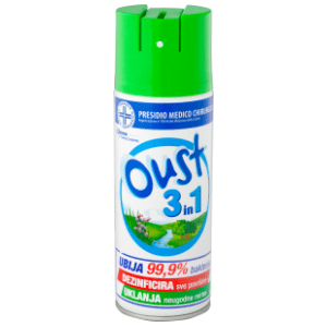 OUST osvježivač prostora 3u1 garden 400ml slide slika