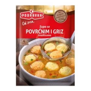 Juha PODRAVKA povrtna i gris knedle 56g slide slika