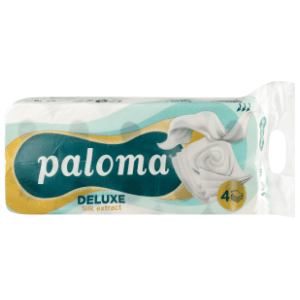 Toaletni papir PALOMA deluxe 4 sloja 10 kom slide slika