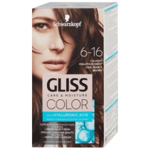 GLISS Care & Moisture boja za kosu 6.16 sedefasto smeđa slide slika
