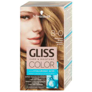 GLISS Care & Moisture boja za kosu 8.0 prirodno plava slide slika