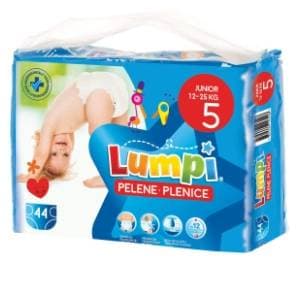 LUMPI pelene 5 junior 44kom slide slika