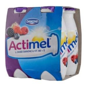 Voćni jogurt DANONE Actimel šumsko voće 4x100ml slide slika