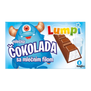Čokolada LUMPI mliječna 100g slide slika