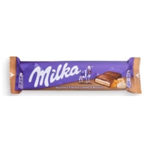 Čokoladica MILKA Hazelnut cream & biscuit 46g slide slika
