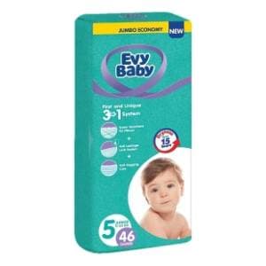 EVY BABY pelene 3u1 sustav 5 junior 46kom slide slika
