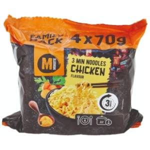 Nudle MINUTE piletina 4x70g slide slika