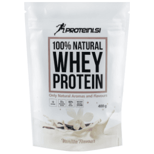 PROTEINI.SI whey protein vanilija 400g slide slika