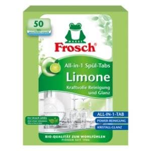 Tablete FROSCH green lemon 50kom slide slika