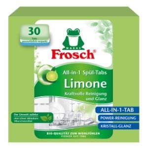Tablete FROSCH green lemon 30kom slide slika