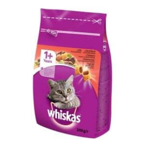 WHISKAS Adult briketi za mačke govedina 300g slide slika