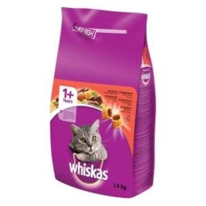 WHISKAS briketi za mačke govedina 1,4kg slide slika