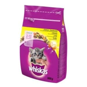 WHISKAS Junior briketi za mačke piletina 300g slide slika