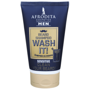 AFRODITA Men sensitive šampon za bradu i brkove 125ml slide slika