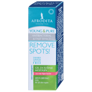 AFRODITA Young & pure gel za isušivanje prištića 15ml slide slika