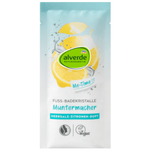 ALVERDE kupka za stopala morska sol i limun 40g slide slika