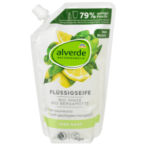 ALVERDE menta i bergamot tekući sapun nadopuna 500ml slide slika