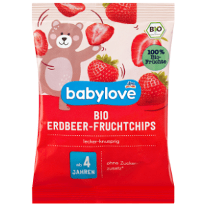 BABYLOVE čips od jagode za djecu 12g slide slika