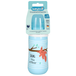 BABYLOVE bočica sa slamkom 330ml 1kom (više vrsta) slide slika