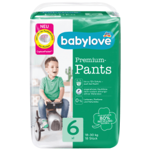 BABYLOVE pelene pants premium 6 XL 18kom slide slika