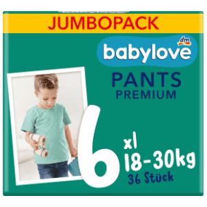 BABYLOVE pelene pants premium JP 6 XL 36kom slide slika