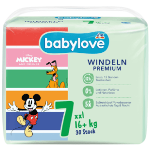 BABYLOVE pelene premium 7 XXL 30kom slide slika