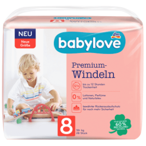 BABYLOVE pelene premium 8 28kom slide slika