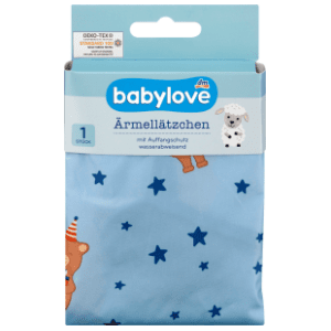 BABYLOVE podbradak za bebe s rukavima 1kom (više vrsta) slide slika