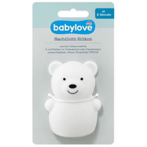 BABYLOVE silikonsko noćno svjetlo Medo slide slika