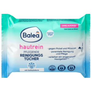 BALEA Hautrein vlažne maramice za čišćenje lica 25kom slide slika