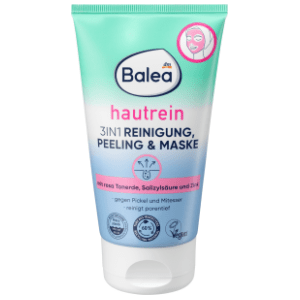 BALEA piling maska za lice s ružičastom glinom 3u1 150ml slide slika