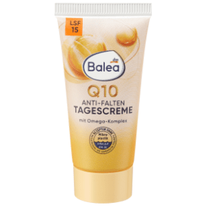 BALEA Q10 dnevna krema za lice protiv bora SPF15 15ml slide slika
