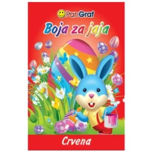 Boja za jaja crvena PANGRAF slide slika